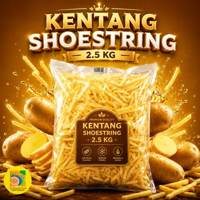 Kentang Shoestring 2.5 KG
